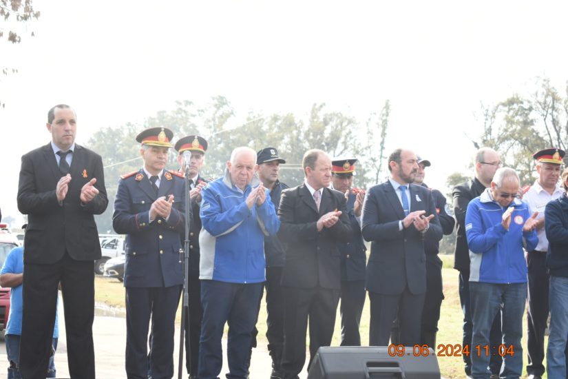 En un día histórico se oficializó el Cuerpo Activo de Bomberos de Villanueva