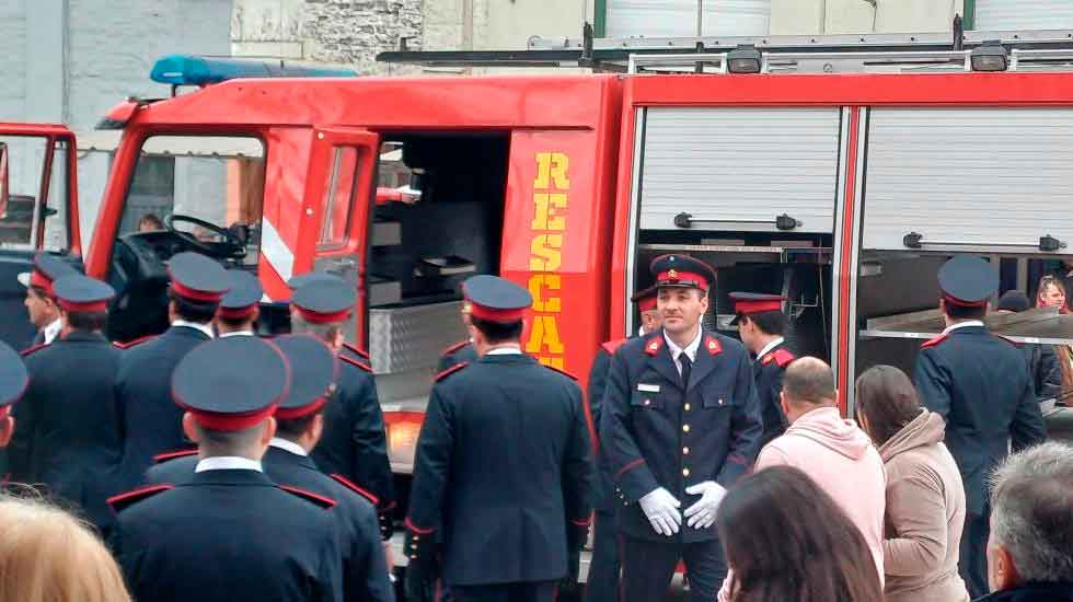 Bomberos Voluntario de O’Brien presentó una nueva unidad
