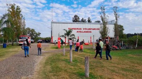 Bomberos Voluntarios de Avellaneda abrieron las puertas de su cuartel