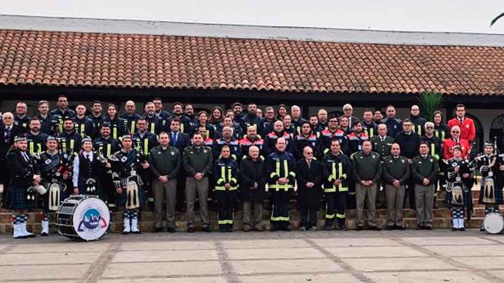 Academia Nacional de Bomberos conmemoró su 36° aniversario