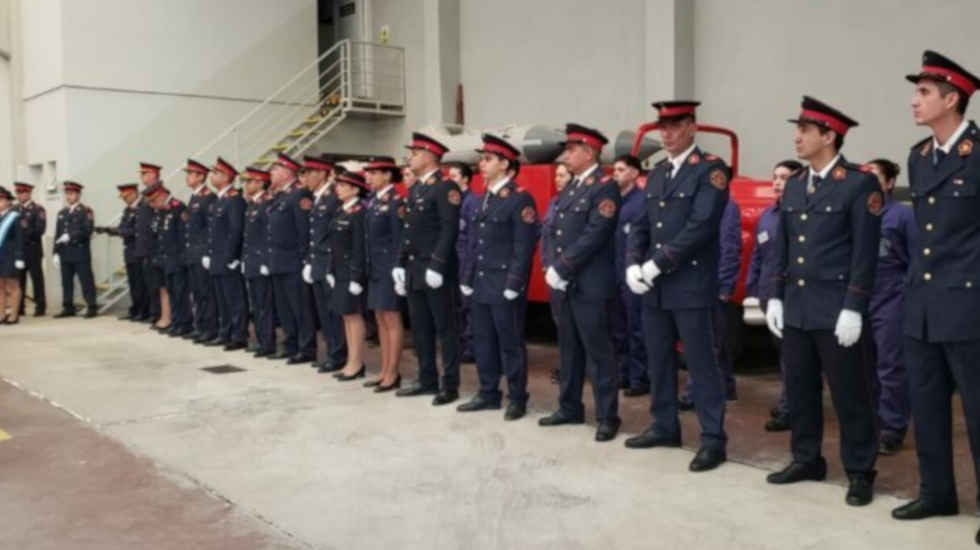 Bomberos Voluntarios de Madryn celebraron su día