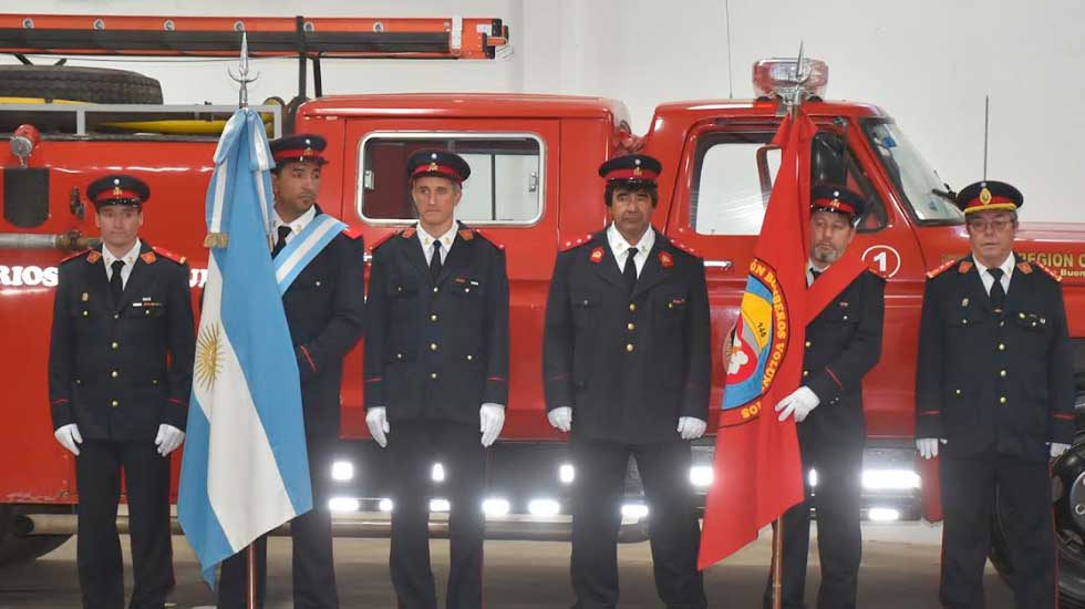 Emotiva celebración por el Dia del Bombero Voluntario en Salliqueló