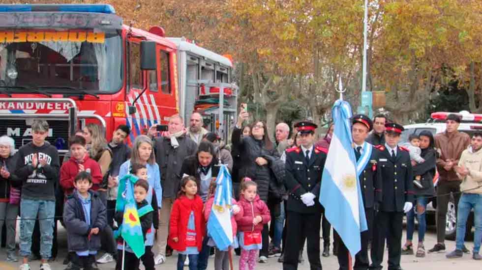 Bomberos Voluntario de O’Brien presentó una nueva unidad