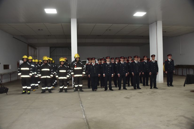 Emotiva celebración por el Dia del Bombero Voluntario en Salliqueló