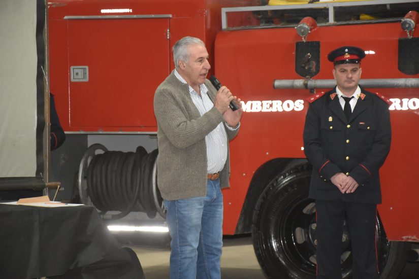 Emotiva celebración por el Dia del Bombero Voluntario en Salliqueló