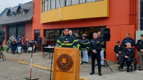 Se inauguró nuevo cuartel de la sexta compañía de Bomberos de Rahue
