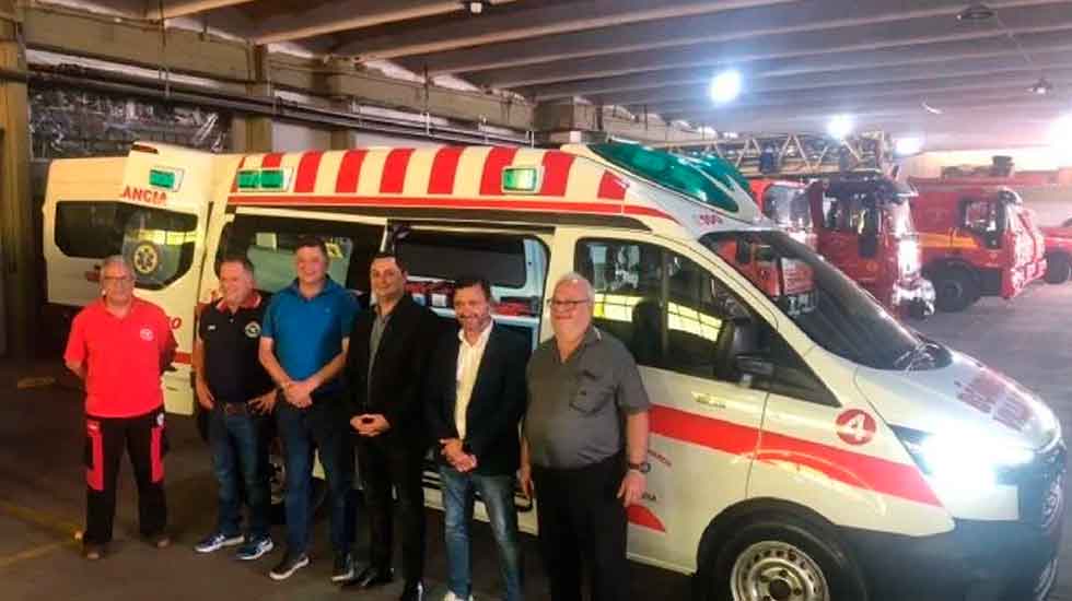 Bomberos Voluntarios adquirieron una nueva ambulancia