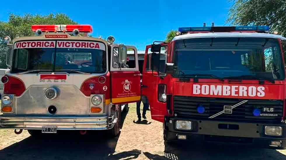 El Cuerpo de Bomberos de Victorica con nuevo autobomba