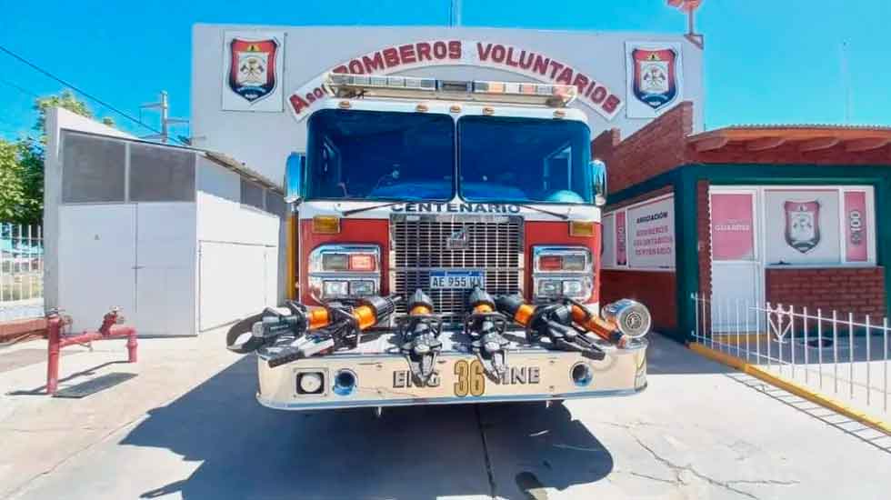 Bomberos Voluntarios de Centenario adquieren herramientas