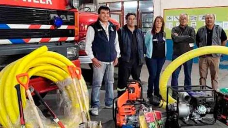 Incendios en El Bolsón: Bomberos Voluntarios recibió una suma millonaria