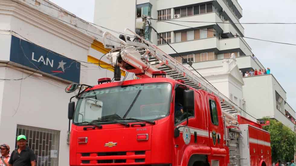 Montería necesita camión escalera para atender incendios en edificios