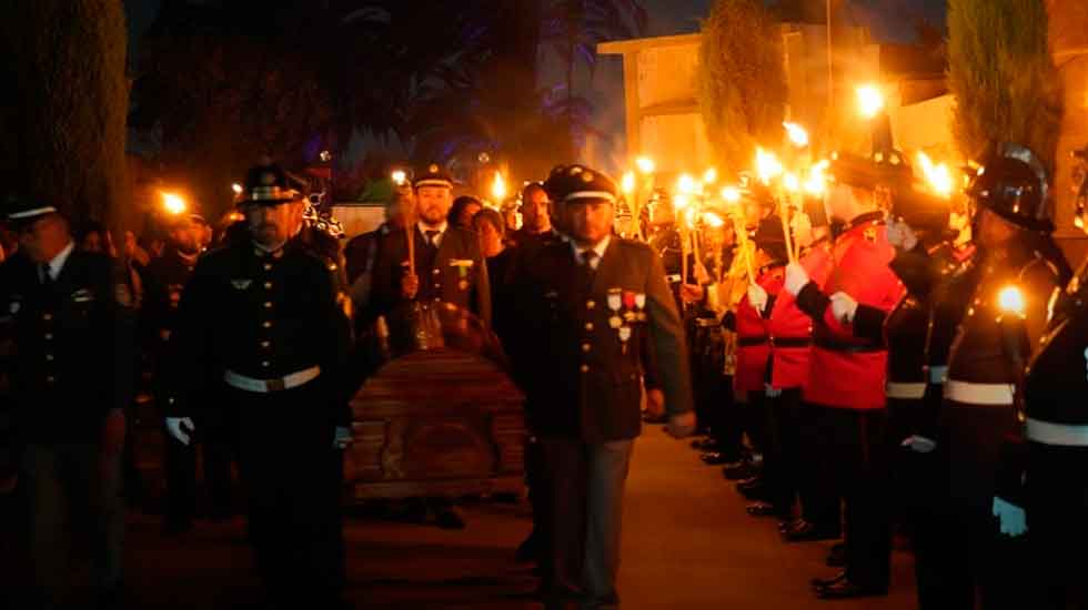 Talagante despidió al insigne voluntario de Bomberos Sergio Gárate