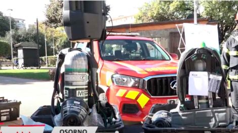 Bomberos de la provincia de Osorno reciben equipamiento