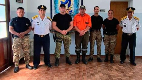 Reconocimiento a la Brigada de Montaña de Bomberos de la Policía