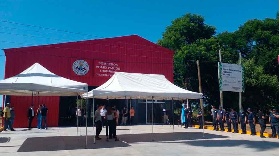 Inauguraron el nuevo edificio del Cuartel de Bomberos Voluntarios