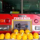 Nuevos cascos para Bomberos Voluntarios de Punta Alta