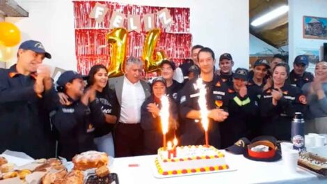El destacamento de bomberos de San Francisco celebró 14 años