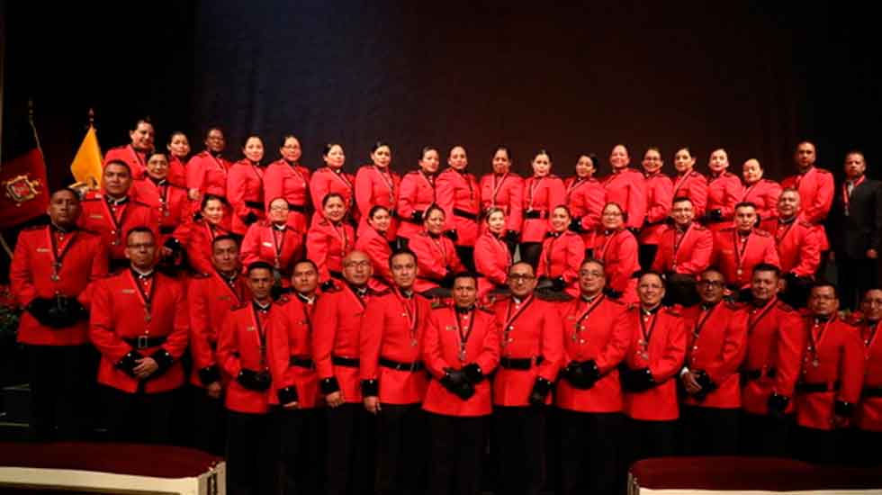 Bomberos de Quito conmemoró 81 años de servicio