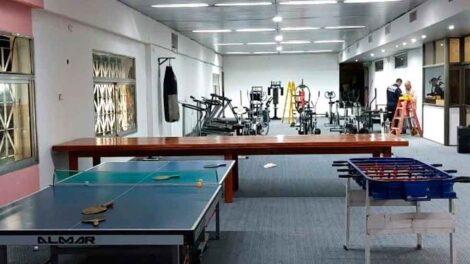 Los Bomberos Voluntarios de Chascomús inauguraron su propio gimnasio