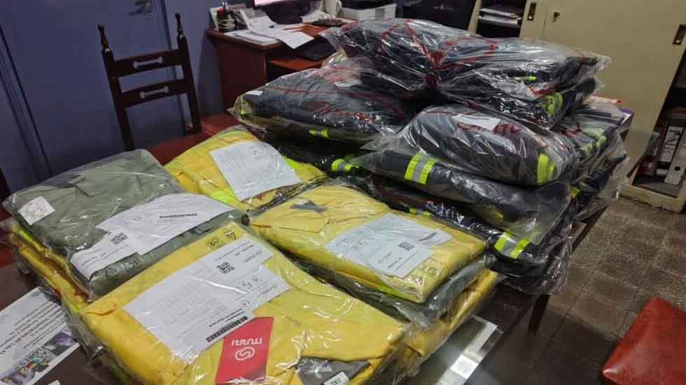 Bomberos de Las Flores incorporó nuevo equipamiento para su Cuerpo Activo