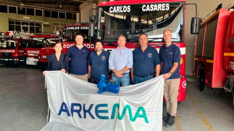 Los Bomberos Voluntarios de Carlos Casares suman equipamiento