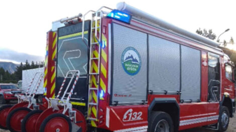 Primera Compañía de Bomberos recibió moderno carro