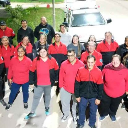 Bomberos Voluntarios de Tío Pujio se capacitaron en el uso de drones