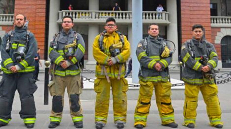 Bomberos de Tlalnepantla reciben equipos de protección donados