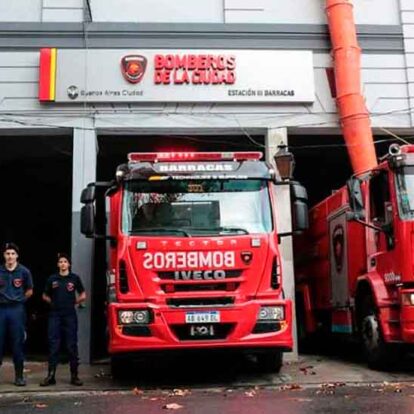 La Estación de Bomberos de Barracas celebró su 93° Aniversario