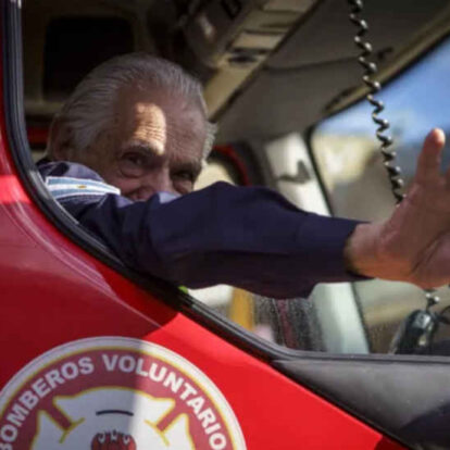 Dolor por la muerte del primer bombero de San Martín de los Andes