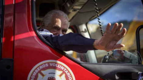 Dolor por la muerte del primer bombero de San Martín de los Andes