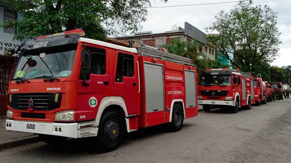 Homenaje a los bomberos caídos en el cumplimiento del deber