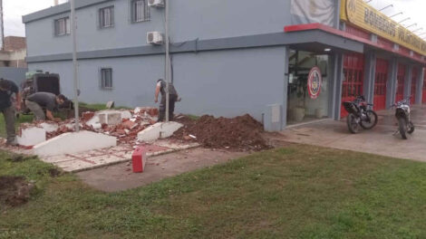 Comenzaron los trabajos de ampliación del cuartel de Bomberos