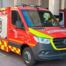 Los bomberos estrenan un moderno furgón de Reserva de Aire