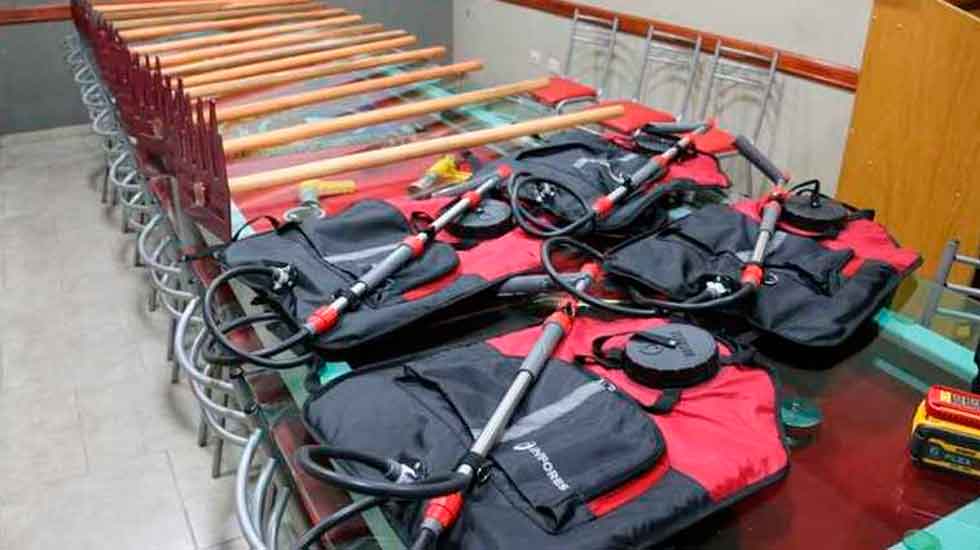 Bomberos incorporó nuevo equipamiento para siniestros forestales