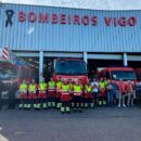 Bomberos recordaron a Sergio Sanlés en el aniversario de su muerte