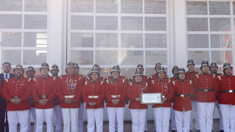 Inauguran moderno cuartel para la Primera Compañía de Bomberos de Quintero