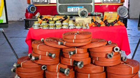 Bomberos Voluntarios de Huincul sumó equipamiento