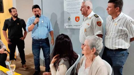 Bomberos Voluntarios de Andes conmemoraron 40 años de servicio