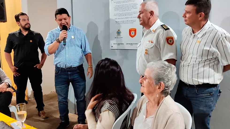Bomberos Voluntarios de Andes conmemoraron 40 años de servicio