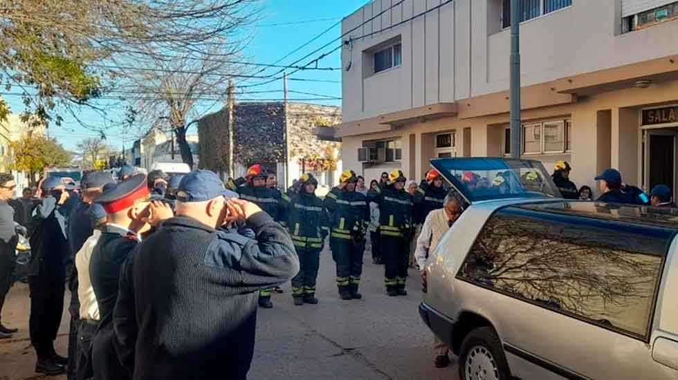 Emotiva despedida al Sargento 1º Miguel Ángel Del Antonia