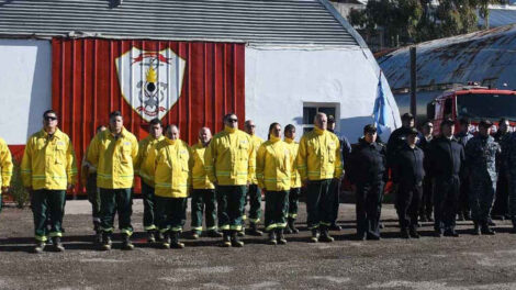 Aniversario de la División Bomberos de la Base Naval Puerto Belgrano