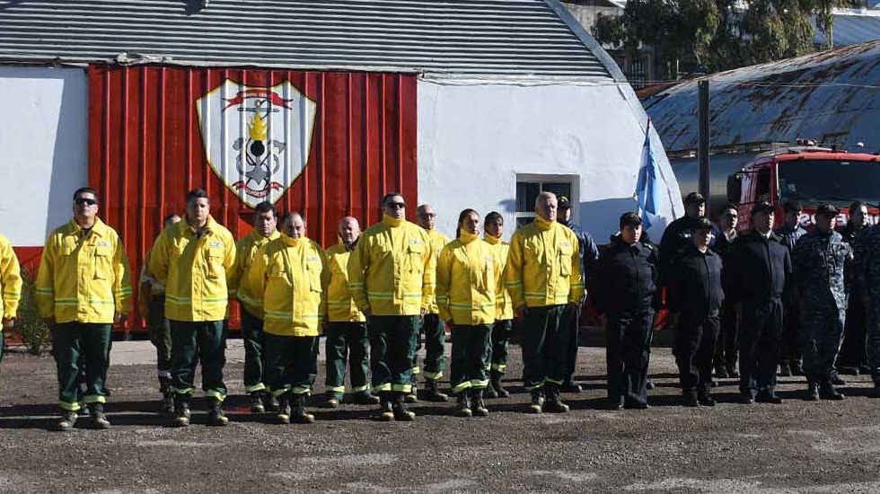 Aniversario de la División Bomberos de la Base Naval Puerto Belgrano