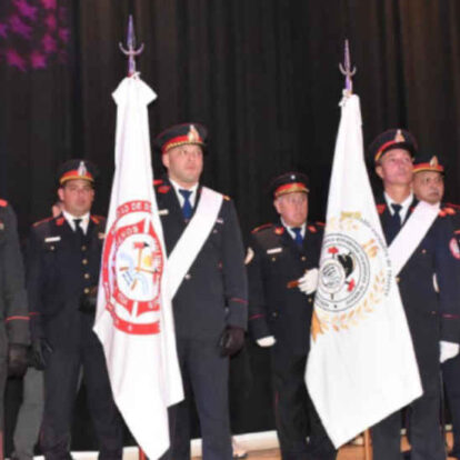 Acto en conmemoración del Día Nacional del Bombero Voluntario