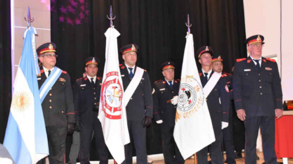 Acto en conmemoración del Día Nacional del Bombero Voluntario