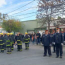 Emotivo reconocimiento a los bomberos de Roca en su día
