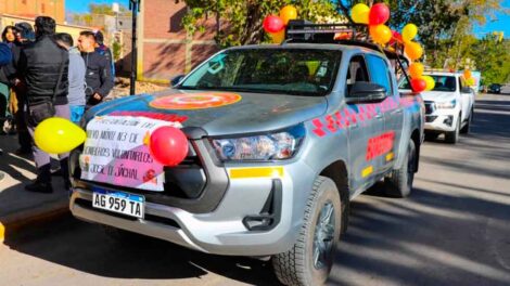 Bomberos Voluntarios de Jáchal recibieron una nueva movilidad