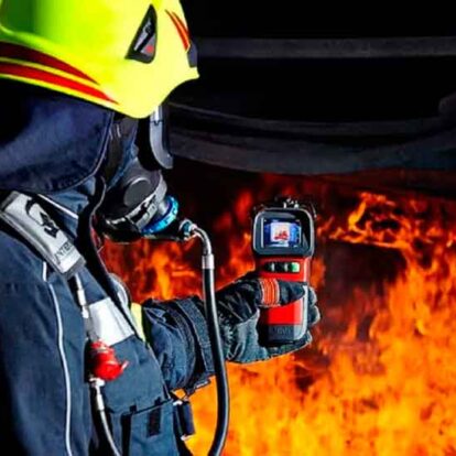 El cuartel de Bomberos de Gualeguay incorporó una cámara termográfica