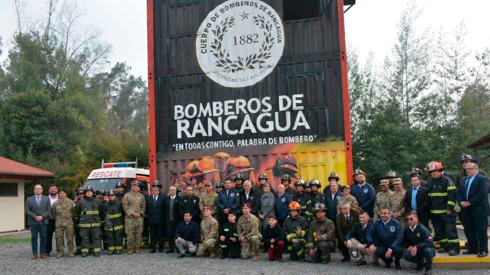 Bomberos reciben importante donación por parte de la embajada de Estados Unidos