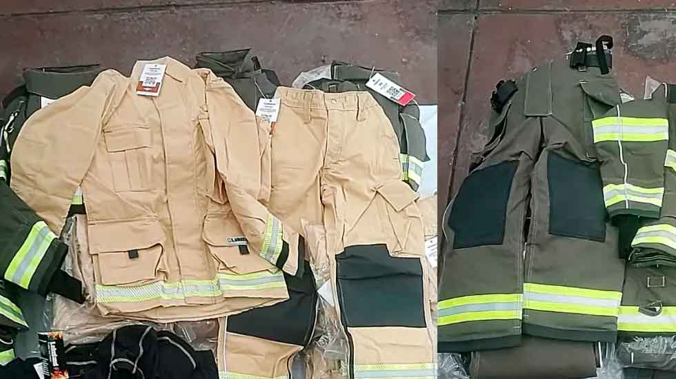 Bomberos de Madryn renuevan su equipamiento de seguridad